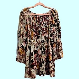 Blush and earth toned Blouse